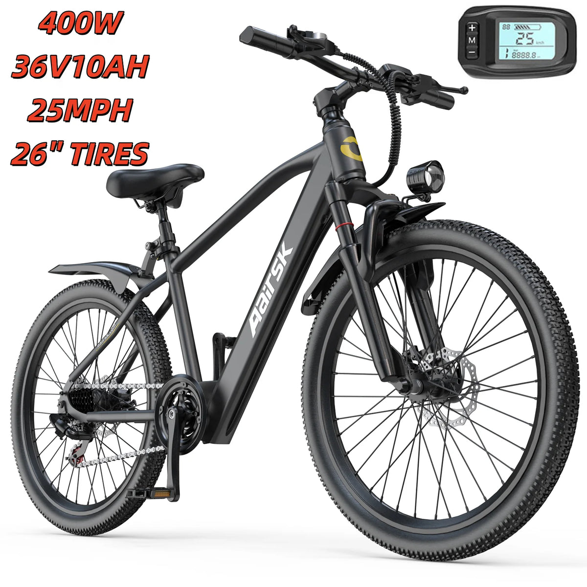 EOEOTWO 1000W Adult Fat Tire Electric Bike With Long Range