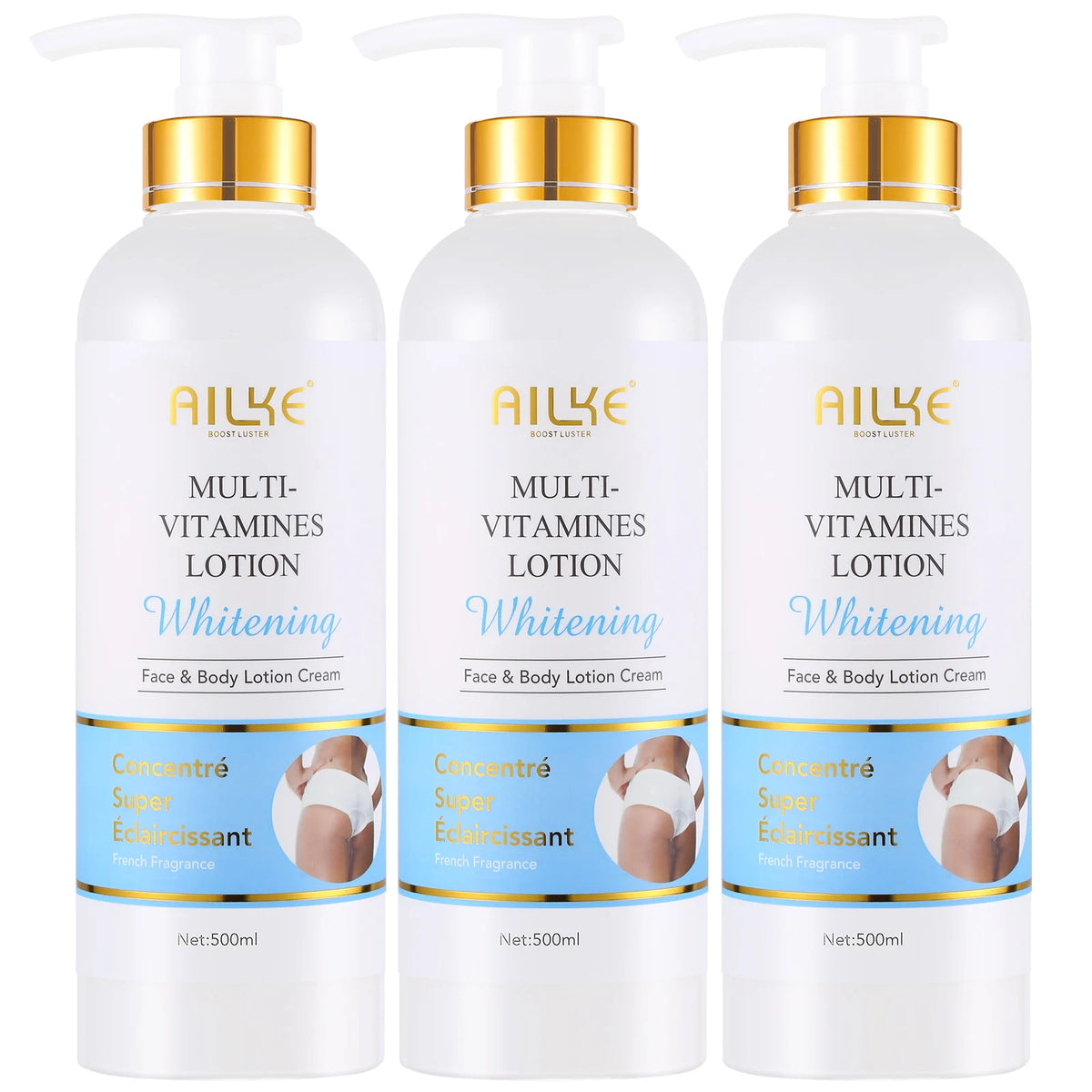 Ailke Multivitamin Brightening Body Lotion For Moisture And Glow