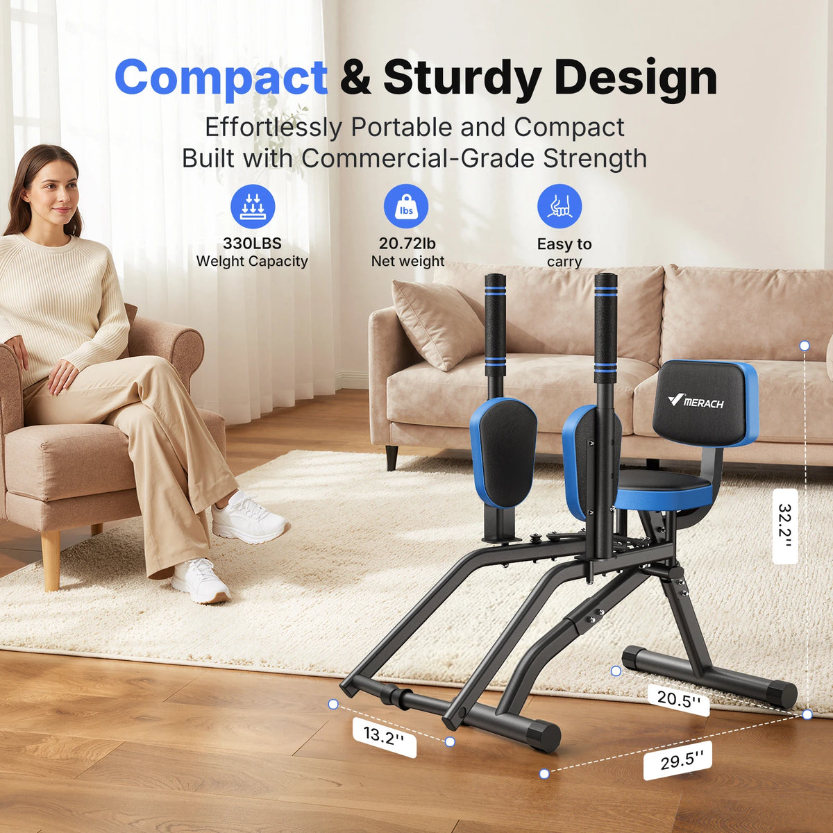 MERACH Hip Abductor And Adductor Strength Training Machine