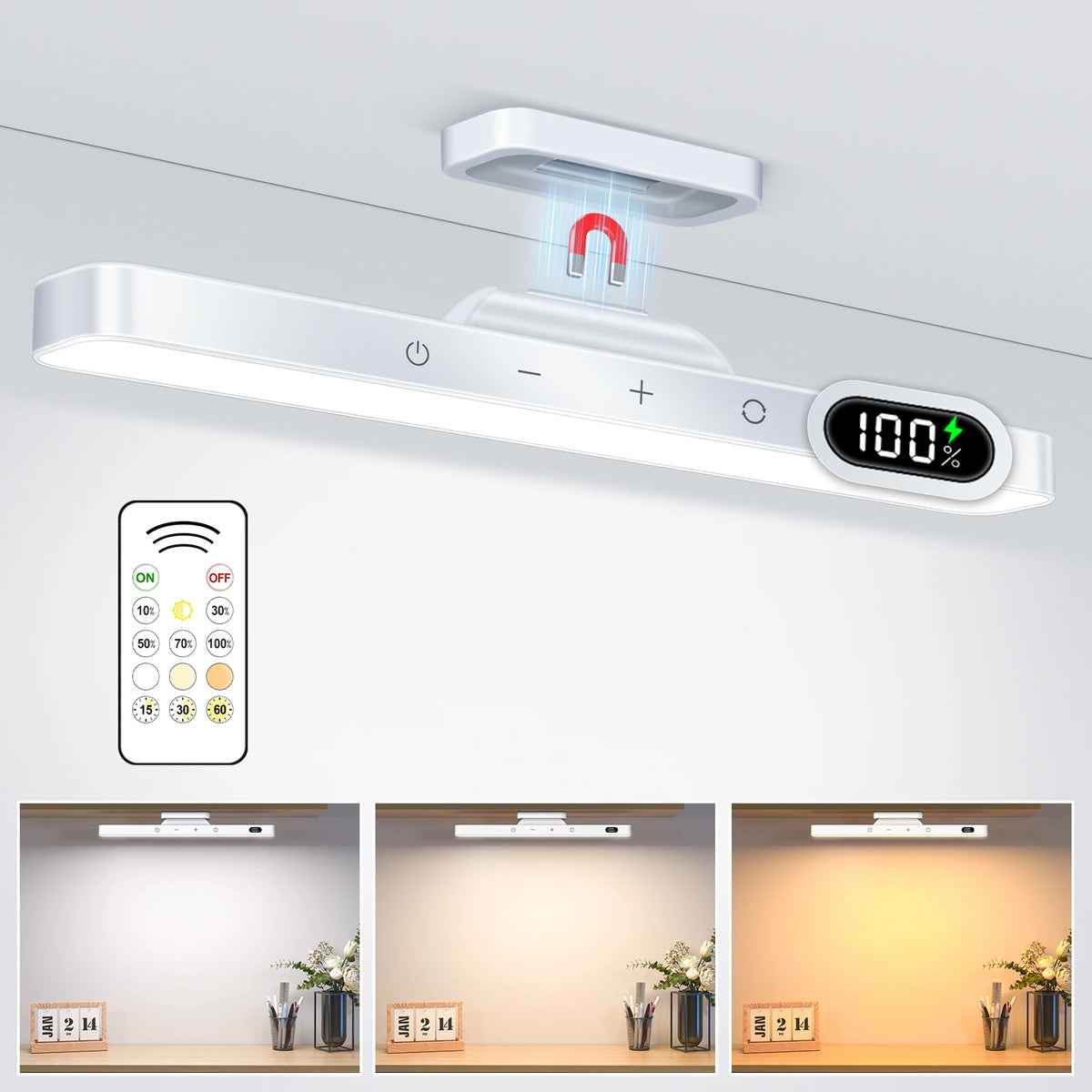 WILLED Rechargeable Dimmable LED Night Light With Touch Control