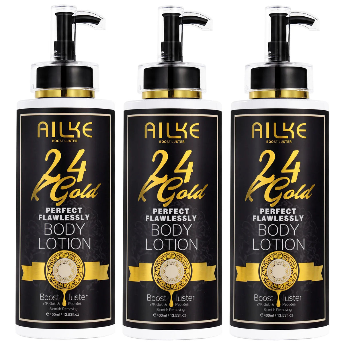 Ailke 24K Gold Flawless Skin Care Whitening Facial Cleanser