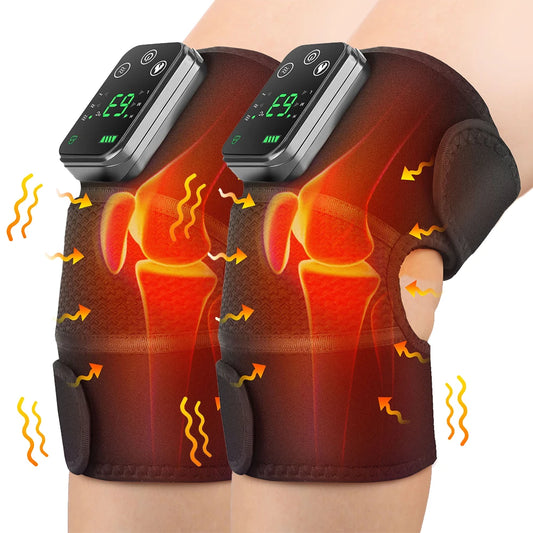 Hailicare Rechargeable Knee Brace With Vibration Electric Heating For Shoulders