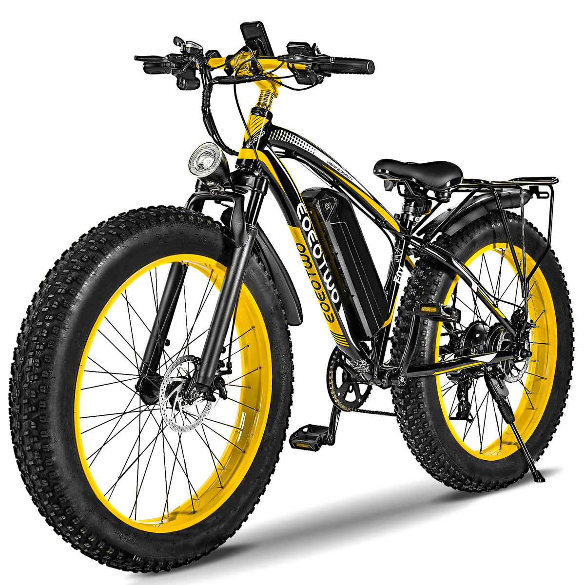 EOEOTWO 1000W Adult Fat Tire Electric Bike With Long Range
