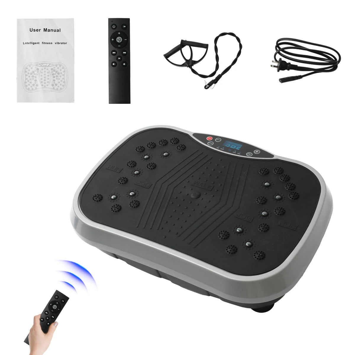 Whole Body Vibration Plate Exercise Machine For Home Fitness Workouts