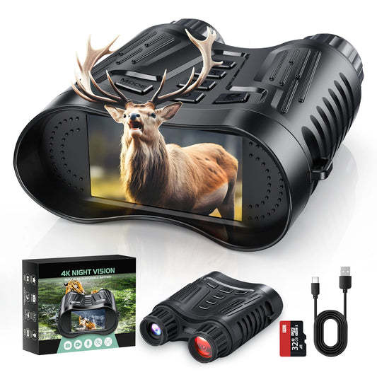DIYIMIN Night Vision Binoculars 8X Zoom With IR Illuminator
