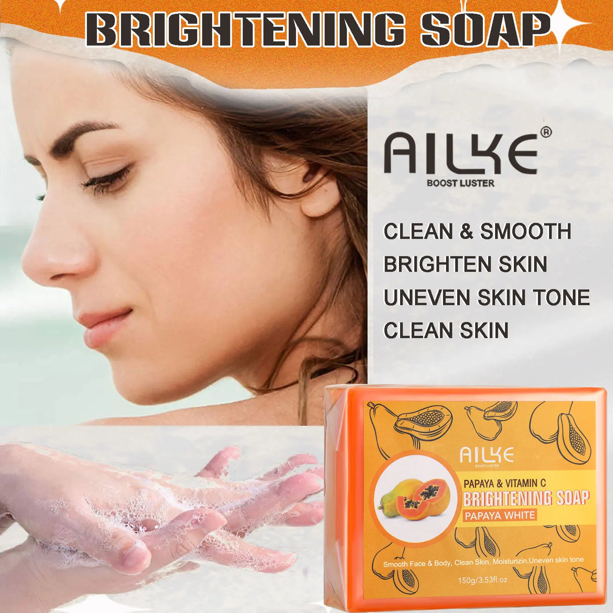AILKE Collagen Whitening Set For Dark Spots And Tone
