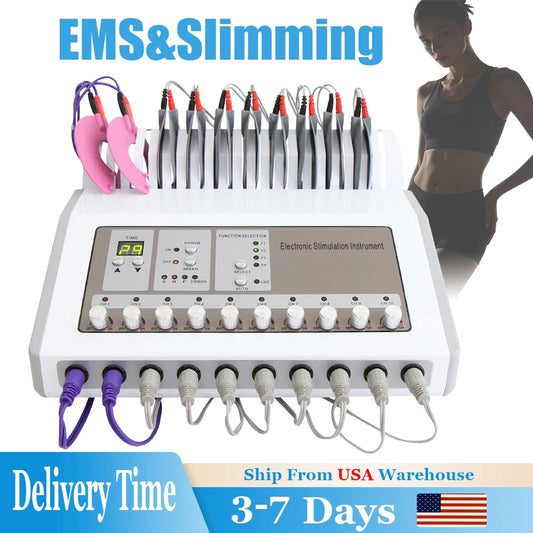 AOKO EMS Microcurrent Muscle Stimulator For Body Slimming And Relief