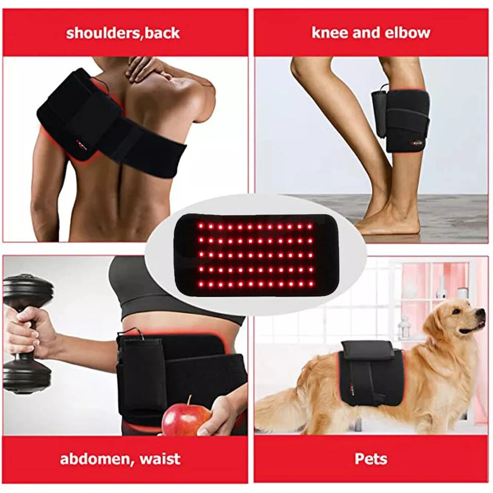 Infrared LED Light Therapy Pad For Back And Body Relief