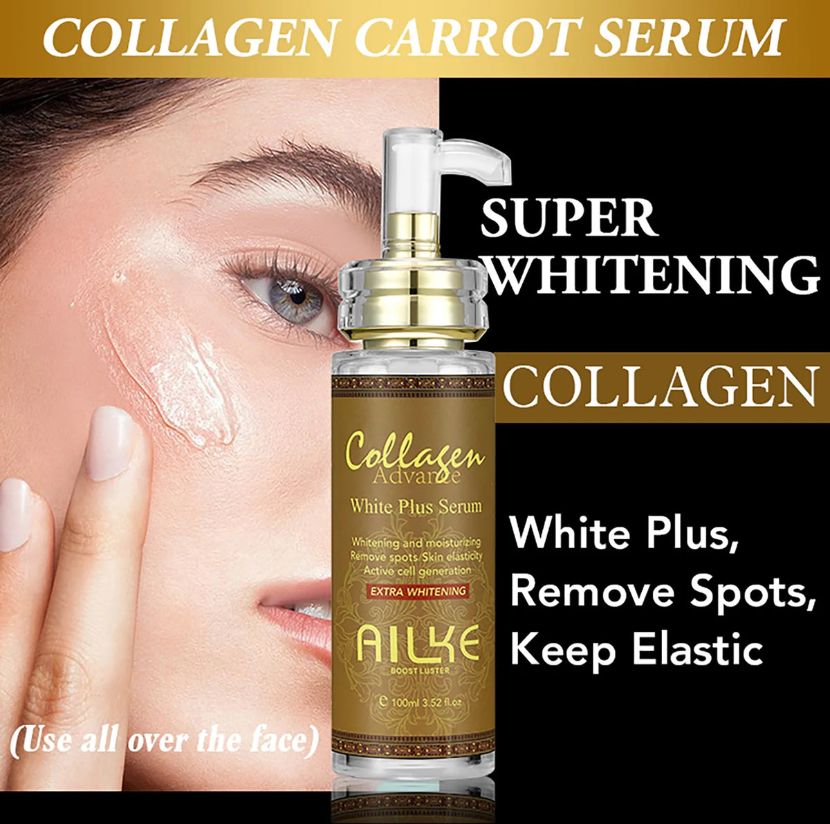 AILKE Collagen Whitening Set For Dark Spots And Tone