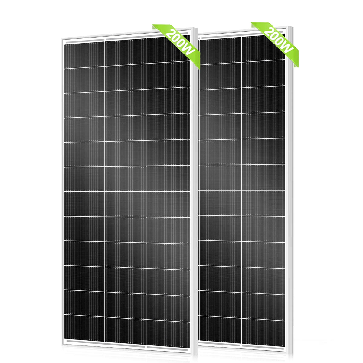 Rvpozwer 12V Monocrystalline Solar Panel High Efficiency RV Marine Camping