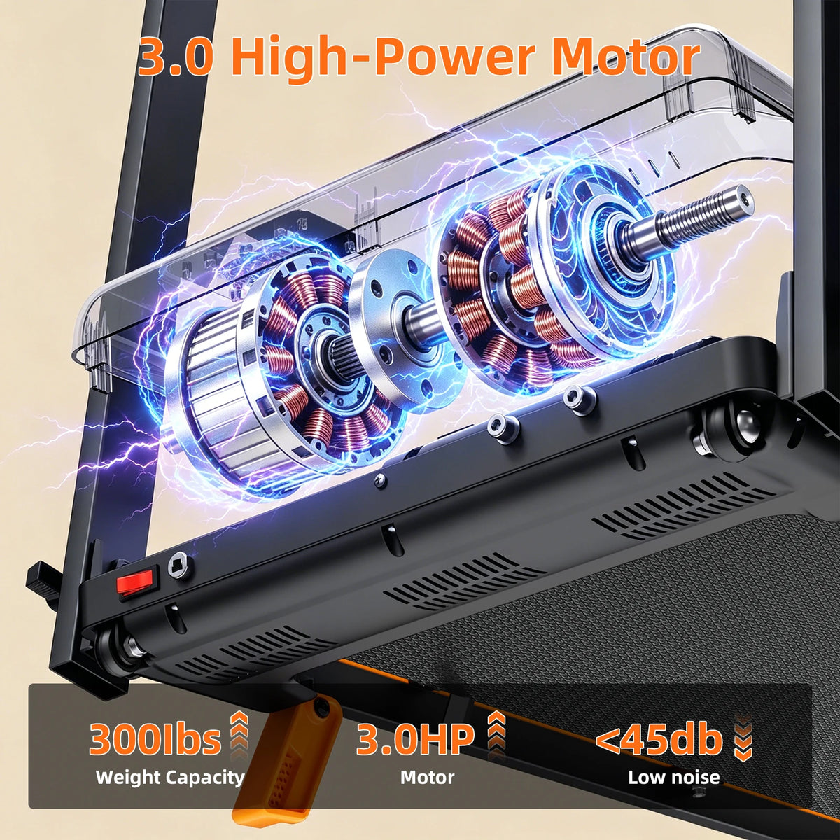 Foldable Walking Pad Treadmill With 12Percent Incline And Heart Sensor