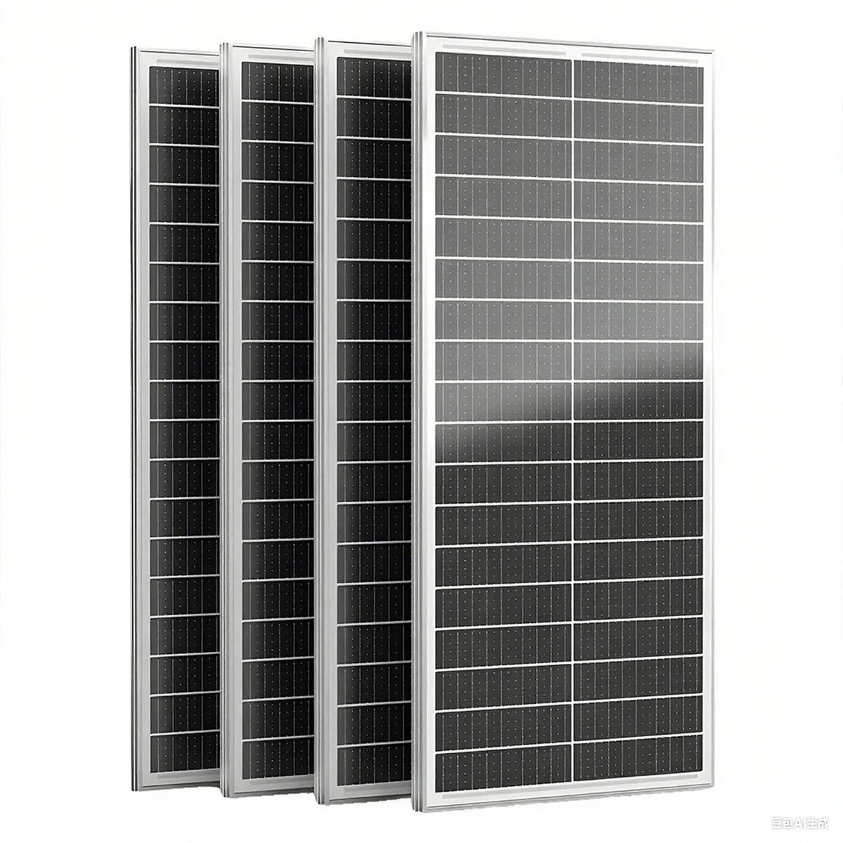 Rvpozwer Monocrystalline Solar Panel For Off Grid Power Systems