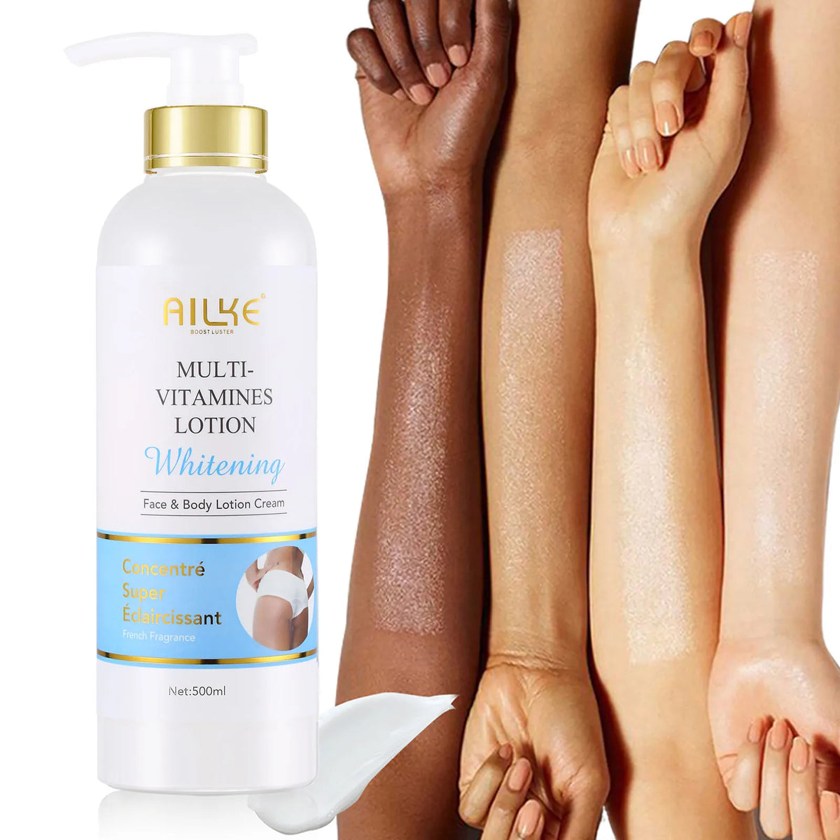Ailke Multivitamin Brightening Body Lotion For Moisture And Glow