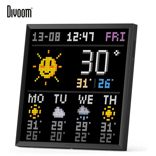 Divoom Pixoo WiFi Pixel Art Display Smart Digital Frame