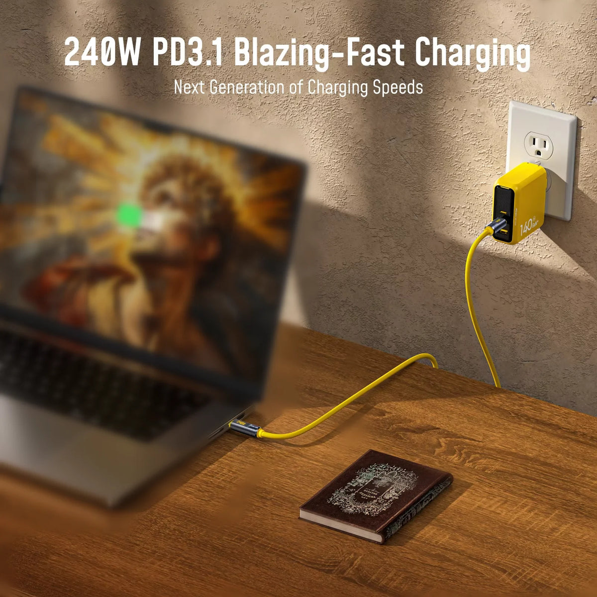 Aohi 240W Usb C To Usb C Professional Charging Cable