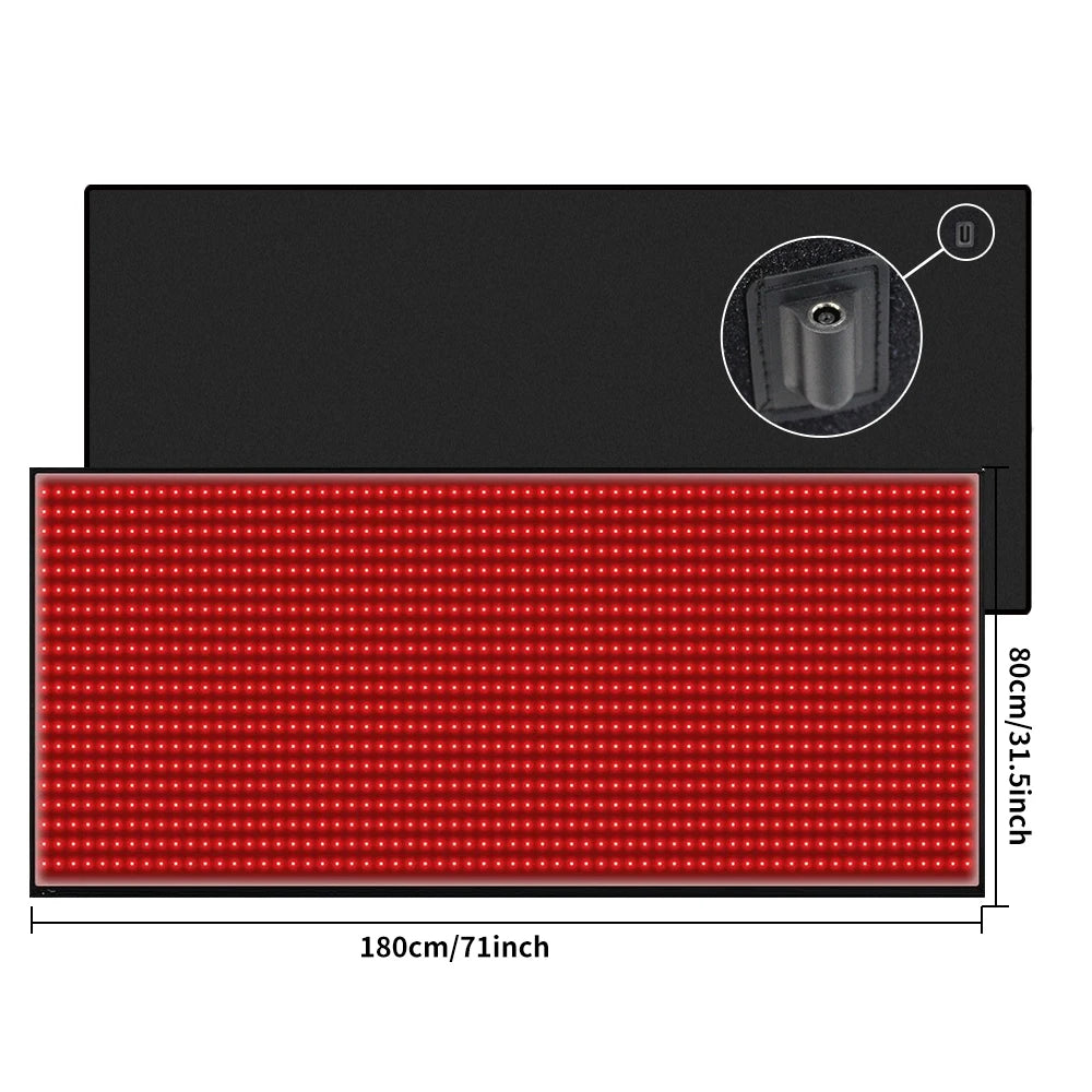 Full Body Infrared Red Light Therapy Mat For Muscle Recovery