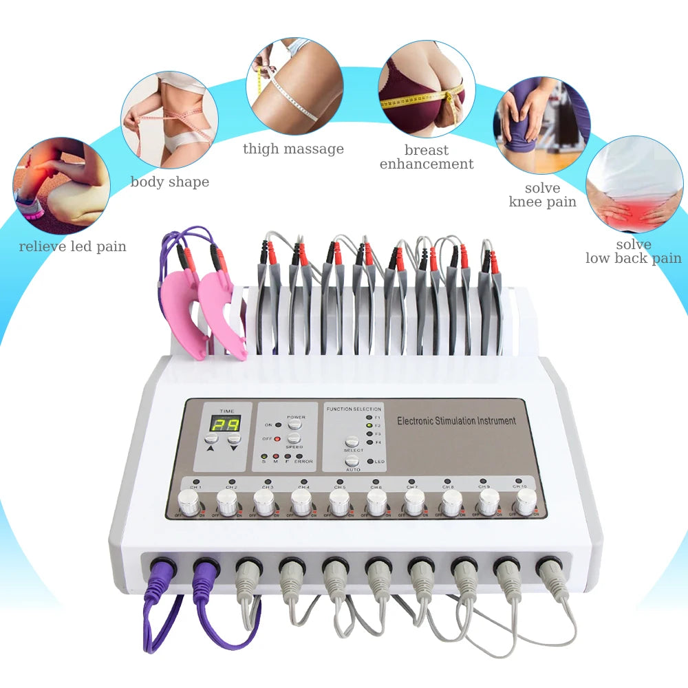 AOKO EMS Microcurrent Muscle Stimulator For Body Slimming And Relief