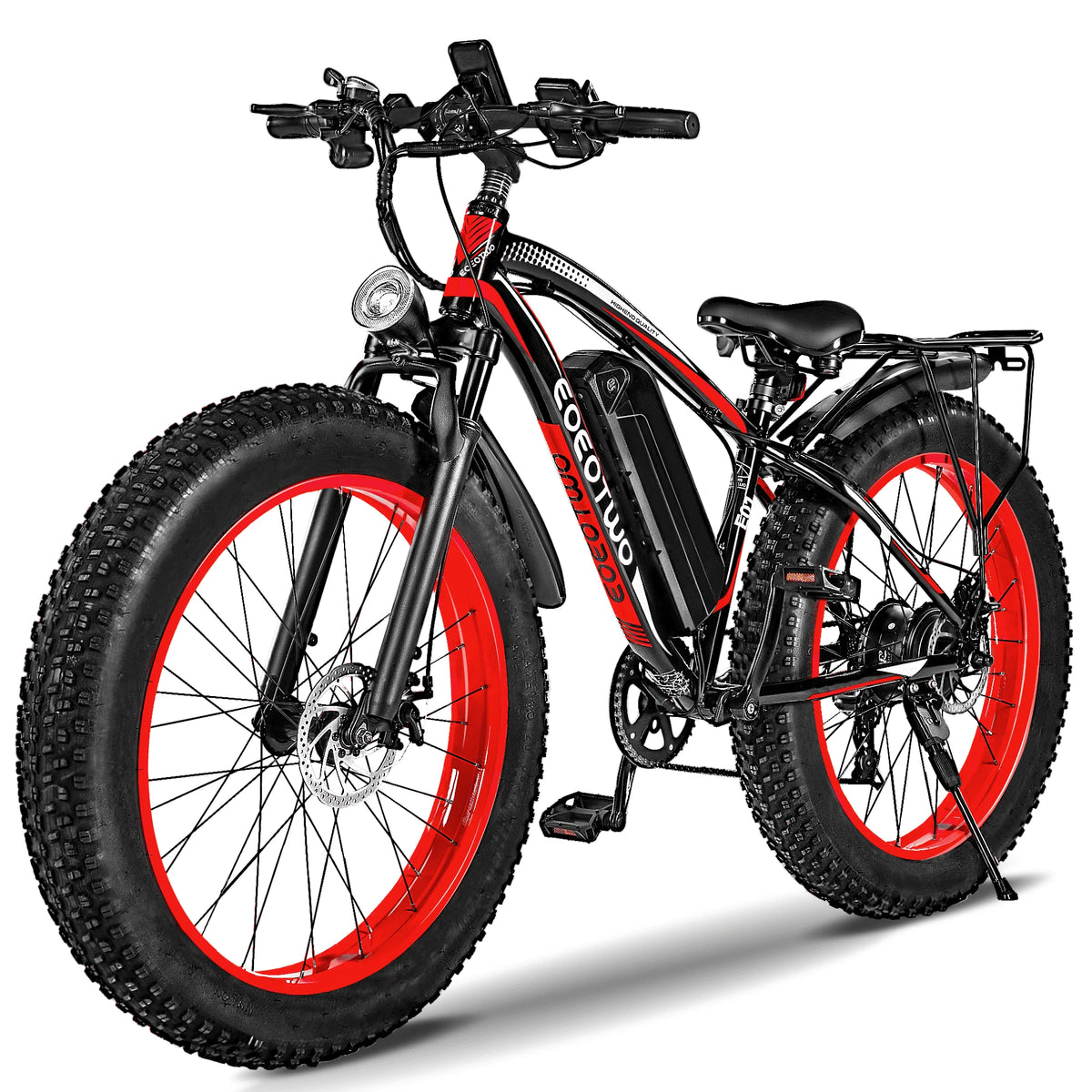 EOEOTWO 1000W Adult Fat Tire Electric Bike With Long Range