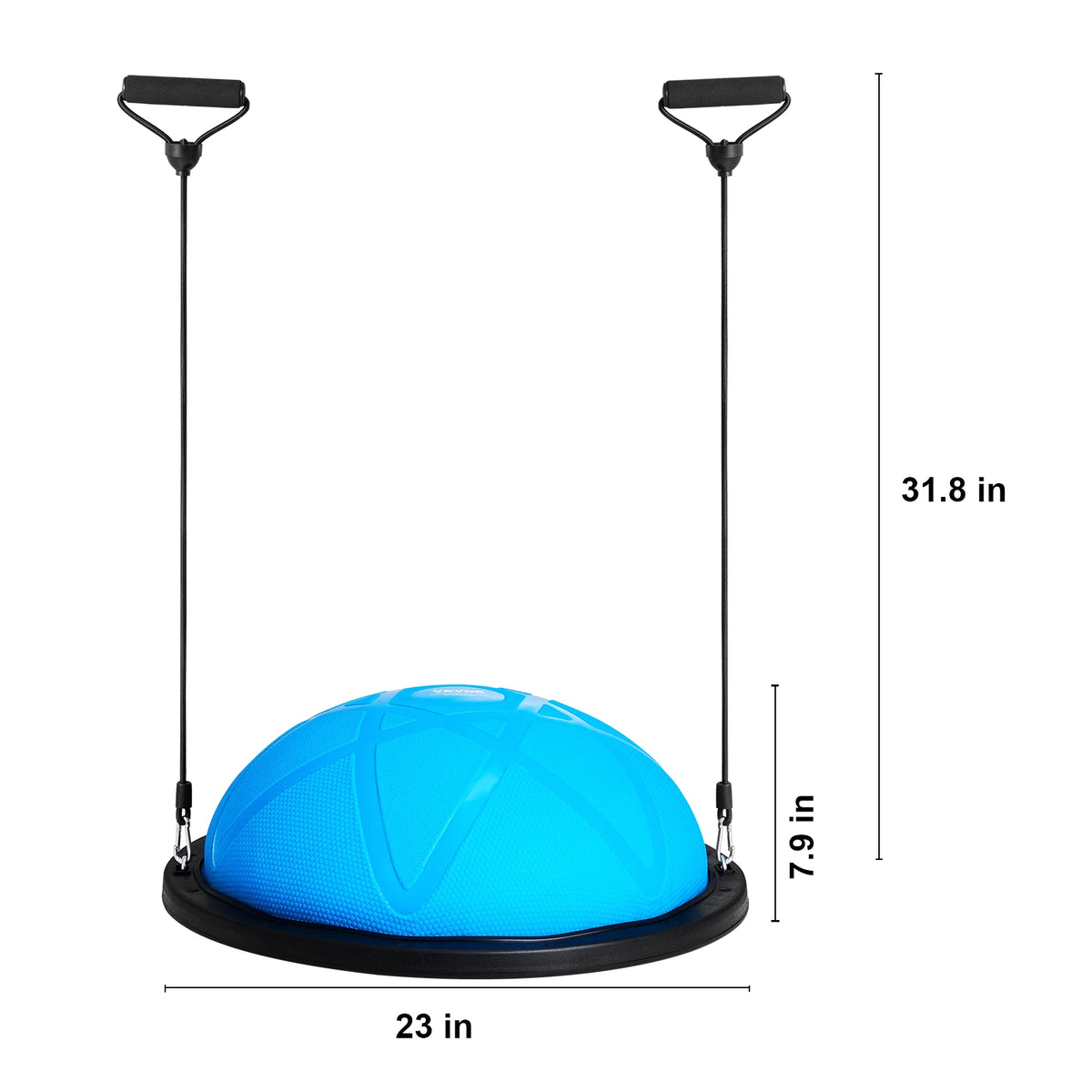 SucceBuy Half Exercise Ball Trainer For Balance Yoga And Fitness
